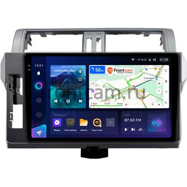 Toyota Land Cruiser Prado 150 2013-2017 (Тип 3) Teyes CC3 2K 360 6/128 10.36 дюймов RM-10-0615 на Android 10 (4G-SIM, DSP, QLed)