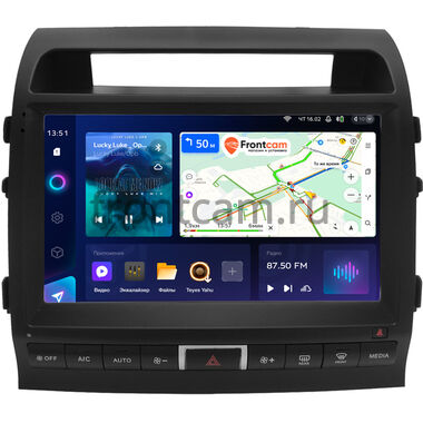 Toyota Land Cruiser 200 2007-2009 (Тип C, матовая) Teyes CC3 2K 360 6/128 10.36 дюймов RM-10-0939 на Android 10 (4G-SIM, DSP, QLed)