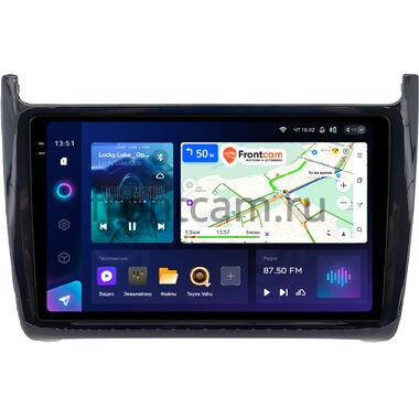 Volkswagen Polo 5 2009-2020 (глянцевая) Teyes CC3 2K 360 6/128 9.5 дюймов RM-9-0490 на Android 10 (4G-SIM, DSP, QLed)