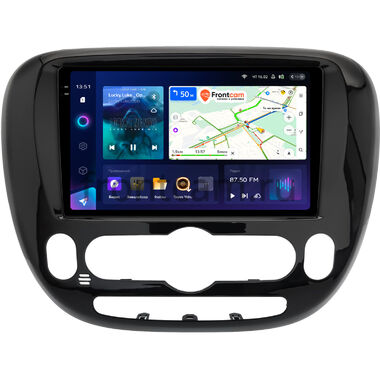 Kia Soul 2 2013-2019 (глянцевая, с климат-контролем, Тип 2) Teyes CC3 2K 360 6/128 9.5 дюймов RM-9-0662 на Android 10 (4G-SIM, DSP, QLed)