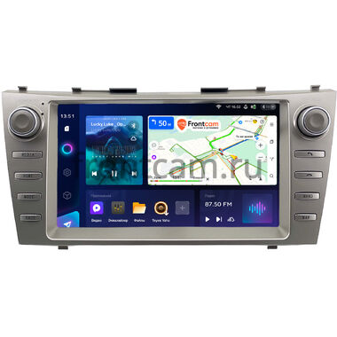 Toyota Camry XV40 2006-2011 (Тип 2) Teyes CC3 2K 360 6/128 9.5 дюймов RM-9-2214 на Android 10 (4G-SIM, DSP, QLed)