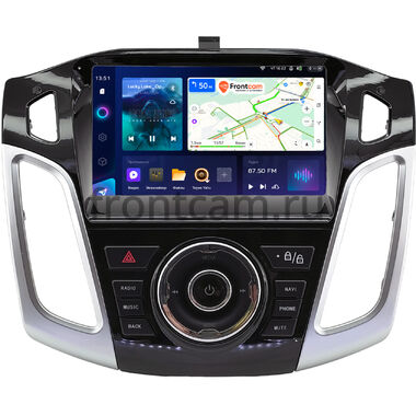 Ford Focus 3 2011-2019 (глянцевая, Тип 2) Teyes CC3 2K 360 6/128 9.5 дюймов RM-9-2361 на Android 10 (4G-SIM, DSP, QLed)