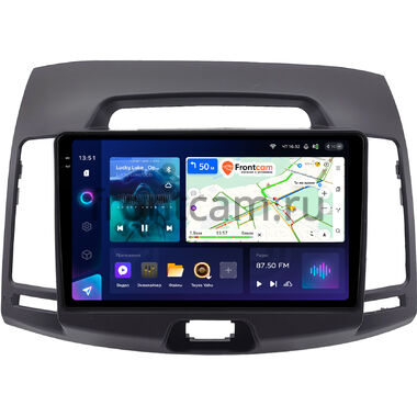 Hyundai Elantra 4 (HD) (2006-2011) (темно-серая) Teyes CC3 2K 360 6/128 9.5 дюймов RM-9077 на Android 10 (4G-SIM, DSP, QLed)