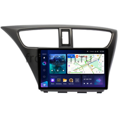 Honda Civic 9 5D 2011-2015 (левый руль, хэтчбэк) Teyes CC3 2K 4/32 9.5 дюймов RM-9-0108 на Android 10 (4G-SIM, DSP, QLed)