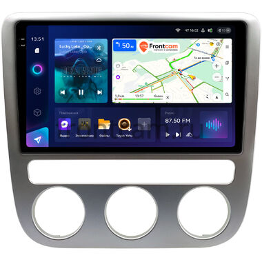 Volkswagen Scirocco 2008-2014 Teyes CC3 2K 4/32 9.5 дюймов RM-9-0122 на Android 10 (4G-SIM, DSP, QLed)