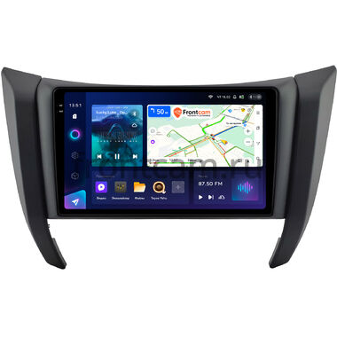 Nissan Navara (Frontier) 4 (D23) 2014-2024 Teyes CC3 2K 4/32 9.5 дюймов RM-9-0540 на Android 10 (4G-SIM, DSP, QLed)