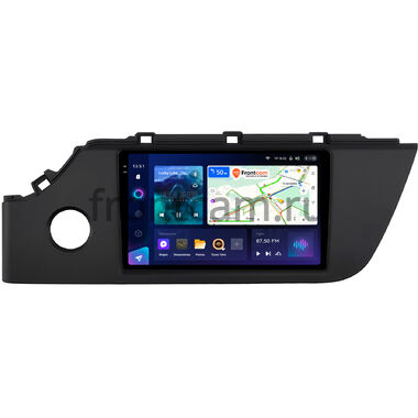 Kia Rio 4, Rio X 2020-2024 (матовая гладкая) Teyes CC3 2K 4/32 9.5 дюймов RM-9-1050 на Android 10 (4G-SIM, DSP, QLed)