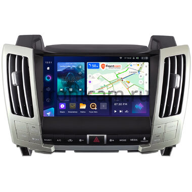 Lexus RX 300, RX 330, RX 350, RX 400h 2003-2009 Teyes CC3 2K 4/32 9.5 дюймов RM-9-1626 на Android 10 (4G-SIM, DSP, QLed)