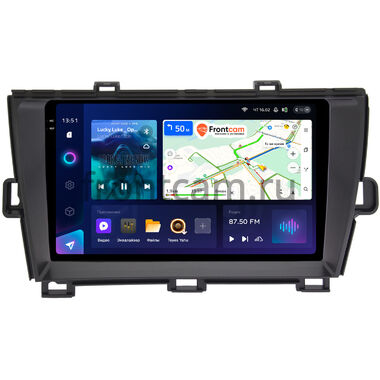 Toyota Prius 3 (XW30) 2009-2015 (правый руль) Teyes CC3 2K 4/32 9.5 дюймов RM-9-195 на Android 10 (4G-SIM, DSP, QLed)