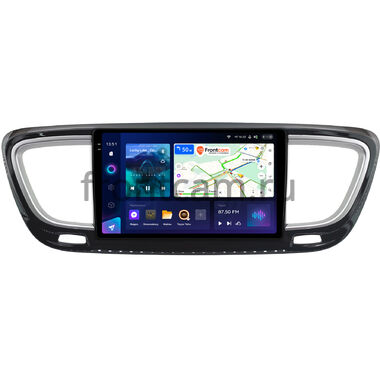 Chrysler Grand Voyager 6 (2019-2024) (глянцевая) Teyes CC3 2K 4/32 9.5 дюймов RM-9-2210 на Android 10 (4G-SIM, DSP, QLed)