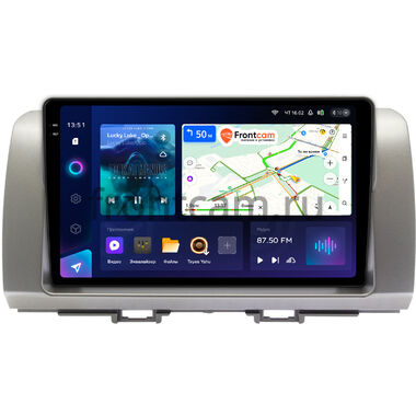 Toyota bB 2 2005-2016 (серебристая) Teyes CC3 2K 4/32 9.5 дюймов RM-9-396 на Android 10 (4G-SIM, DSP, QLed)