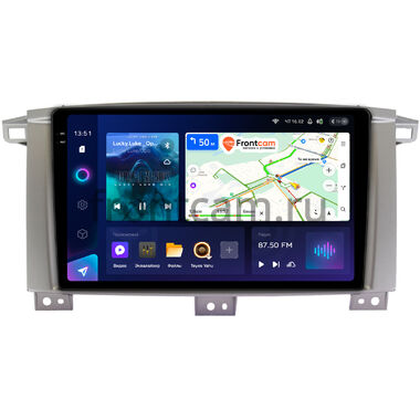 Toyota Land Cruiser 105 (2002-2008) Teyes CC3 2K 4/32 9.5 дюймов RM-9121 на Android 10 (4G-SIM, DSP, QLed) (для авто с МКПП)