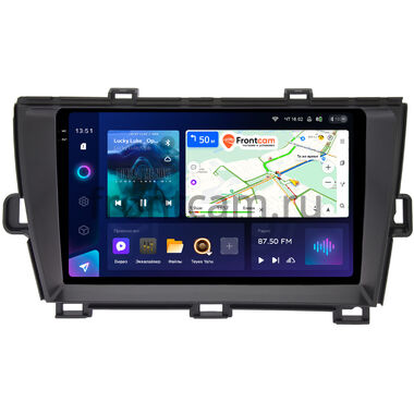 Toyota Prius 3 (XW30) 2009-2015 (левый руль) Teyes CC3 2K 4/32 9.5 дюймов RM-9210 на Android 10 (4G-SIM, DSP, QLed)
