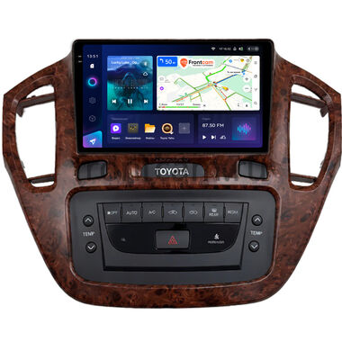 Toyota Highlander (U20), Kluger (XU20) 2000-2007 (орех) Teyes CC3 2K 4/32 9.5 дюймов RM-9-1562 на Android 10 (4G-SIM, DSP, QLed)