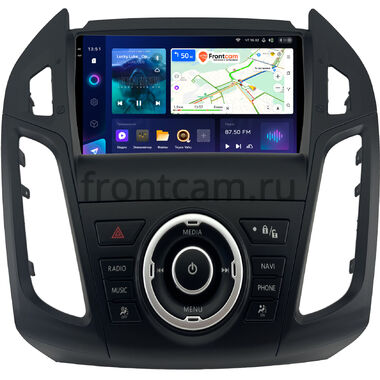 Ford Tourneo Connect 2, Transit Connect 2 2012-2018 (черная) Teyes CC3 2K 4/32 9.5 дюймов RM-9-1572 на Android 10 (4G-SIM, DSP, QLed)