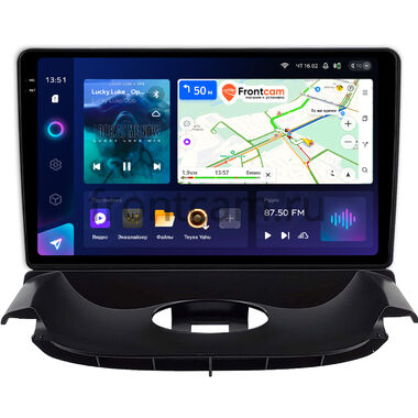 Peugeot 206 1998-2012 (черная, Тип 2) Teyes CC4 Pro 2K 12/256 9.5 дюймов RM-9-0300 на Android 13 (4G-SIM, DSP, QLed, AI)