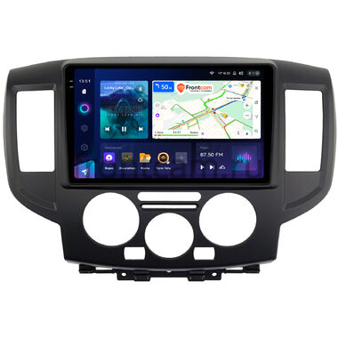 Nissan NV200 2009-2024 (чёрная) Teyes CC3 2K 4/64 9.5 дюймов RM-9-0391 на Android 10 (4G-SIM, DSP, QLed)