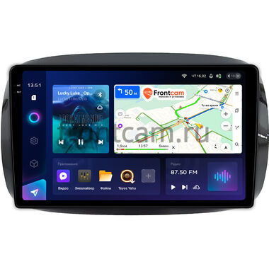 Smart Fortwo 3, Forfour 2 2014-2024 (для авто с цветным экраном) Teyes CC3 2K 4/64 9.5 дюймов RM-9-0637 на Android 10 (4G-SIM, DSP, QLed)