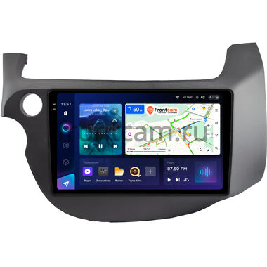 Honda Jazz 2 2008-2014 (левый руль) Teyes CC3 2K 4/64 9.5 дюймов RM-9-0754 на Android 10 (4G-SIM, DSP, QLed)