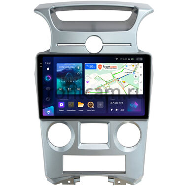 Kia Carens 2 (UN) 2006-2012 (с климат-контролем) Teyes CC4 Pro 2K 12/256 9.5 дюймов RM-9-1053 на Android 13 (4G-SIM, DSP, QLed, AI)