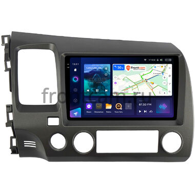 Honda Civic 8 4D 2005-2012 (левый руль, седан) Teyes CC3 2K 4/64 9.5 дюймов RM-9-1061 на Android 10 (4G-SIM, DSP, QLed)