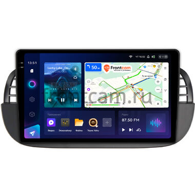 Fiat 500 2 (2007-2015) Teyes CC3 2K 4/64 9.5 дюймов RM-9-1394 на Android 10 (4G-SIM, DSP, QLed)