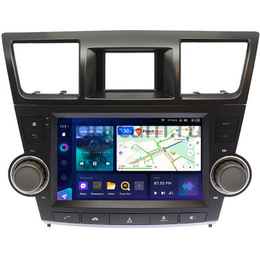Toyota Highlander (U40) 2007-2013 Teyes CC4 Pro 2K 12/256 9.5 дюймов RM-9-1556 на Android 13 (4G-SIM, DSP, QLed, AI)