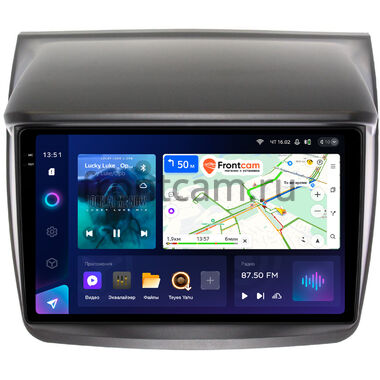 Mitsubishi L200 4, Pajero Sport 2 2008-2016 Teyes CC3 2K 4/64 9.5 дюймов RM-9057 на Android 10 (4G-SIM, DSP, QLed)