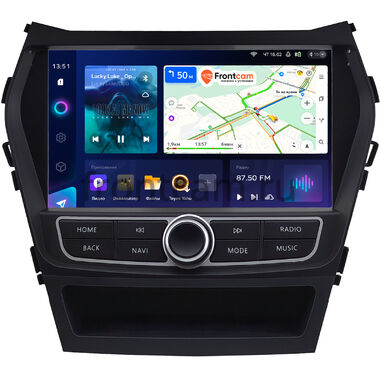 Hyundai Santa Fe 3 2012-2018 (для авто без камеры) Teyes CC3 2K 6/128 9.5 дюймов RM-9-0696 на Android 10 (4G-SIM, DSP, QLed)