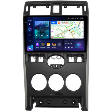 Lada Priora 2007-2013 черная Teyes CC3 2K 6/128 9.5 дюймов RM-9-1177 на Android 10 (4G-SIM, DSP, QLed)