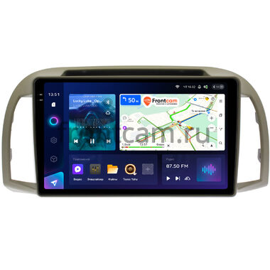 Nissan March (K12), Micra (K12) 2002-2010 Teyes CC3 2K 360 6/128 9.5 дюймов RM-9-1354 на Android 10 (4G-SIM, DSP, QLed)