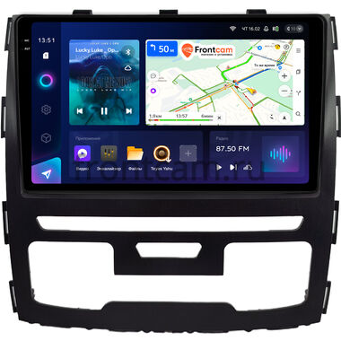 Haval H9 2014-2024 (черная) Teyes CC3 2K 6/128 9.5 дюймов RM-9-1698 на Android 10 (4G-SIM, DSP, QLed)