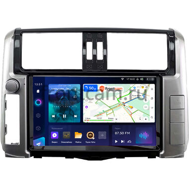 Toyota Land Cruiser Prado 150 2009-2013 (для авто без монитора) Teyes CC3 2K 6/128 9.5 дюймов RM-9-2641 на Android 10 (4G-SIM, DSP, QLed)