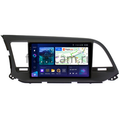 Hyundai Elantra 6 (AD) (2015-2019) (для авто с камерой) Teyes CC3 2K 6/128 9.5 дюймов RM-9021  на Android 10 (4G-SIM, DSP, QLed)