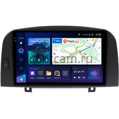 Hyundai Sonata 5 (NF) 2004-2007 (черная) Teyes CC3 2K 6/128 9.5 дюймов RM-9259 на Android 10 (4G-SIM, DSP, QLed)