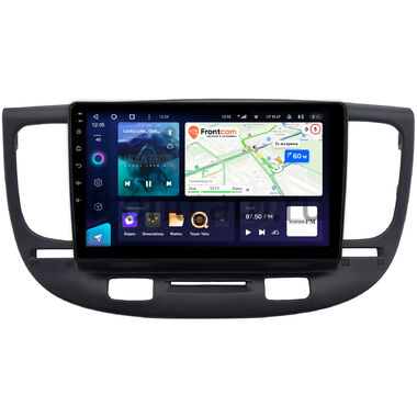 Kia Rio 2 2005-2011 (черная) Teyes CC3 360 6/128 9 дюймов RM-9-0188 на Android 10 (4G-SIM, DSP, QLed)