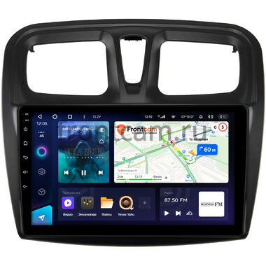 Renault Logan 2, Sandero 2 (Stepway) 2012-2022 Teyes CC3 360 6/128 9 дюймов RM-9-3010 на Android 10 (4G-SIM, DSP, QLed)