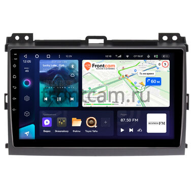 Toyota Land Cruiser Prado 120 2002-2009 с усилителем Teyes CC3 360 6/128 9 дюймов RM-9064 на Android 10 (4G-SIM, DSP, QLed)