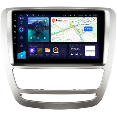 JAC T6 2015-2024 (серебренная) Teyes CC3 4/32 9 дюймов RM-9-4282 на Android 10 (4G-SIM, DSP, QLed)