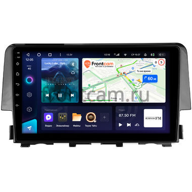 Honda Civic 10 (2015-2021) Teyes CC3 4/32 9 дюймов RM-9-650 на Android 10 (4G-SIM, DSP, QLed)