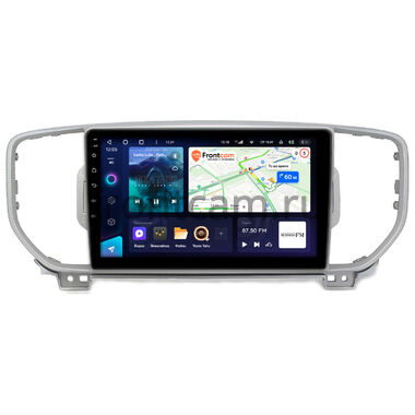 Kia Sportage 4 2015-2018 (серебряная, для авто с камерой) Teyes CC3 4/32 9 дюймов RM-9043 на Android 10 (4G-SIM, DSP, QLed)