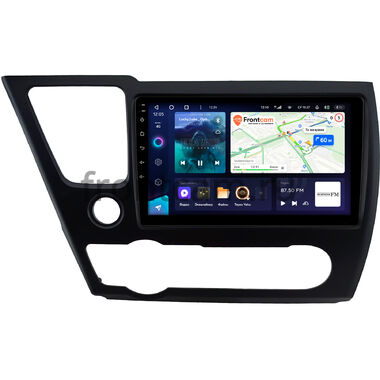 Honda Civic 9 4D 2013-2017 (матовая, левый руль, седан) Teyes CC3 4/64 9 дюймов RM-9-0831 на Android 10 (4G-SIM, DSP, QLed)