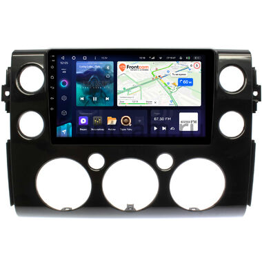 Toyota FJ Cruiser (2006-2022) (черная, глянцевая) Teyes CC3 4/64 9 дюймов RM-9-188 на Android 10 (4G-SIM, DSP, QLed)