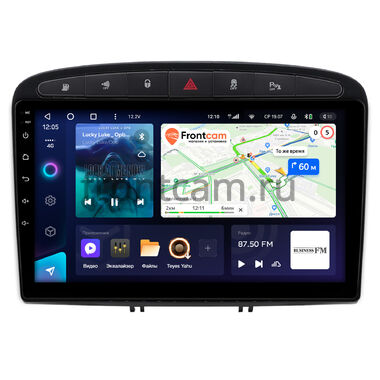 Peugeot 308, 408, RCZ 2007-2022 Teyes CC3 4/64 9 дюймов RM-9120 на Android 10 (4G-SIM, DSP, QLed) (черный глянец, Тип 1)