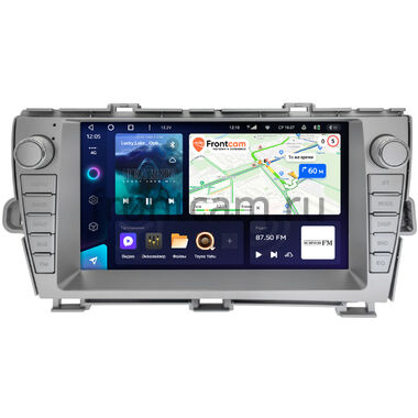 Toyota Prius 3 (XW30) 2009-2015 (левый руль, для авто без JBL) Teyes CC3 6/128 9 дюймов RM-9-1326 на Android 10 (4G-SIM, DSP, QLed)