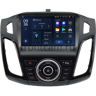 Ford Focus 3 2011-2019 (черная, глянцевая, Тип 2) Teyes CC3L WIFI 2/32 9 дюймов RM-9-0845 на Android 8.1 (DSP, IPS, AHD)