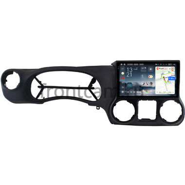 Jeep Wrangler 3 (JK) 2014-2018 Teyes CC4 2K 6/64 10.36 дюймов RM-10-0010 на Android 14 (4G-SIM, DSP, QLed, AI)