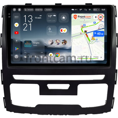 Haval H9 2014-2024 (черная) Teyes CC4 2K 8/128 9.5 дюймов RM-9-1698 на Android 14 (4G-SIM, DSP, QLed, AI)