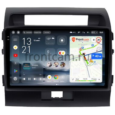 Toyota Land Cruiser 200 2007-2015 (Тип D, для авто без NAVI, черная матовая) Teyes CC4 Pro 2K 12/256 10.36 дюймов RM-10-010-1 на Android 13 (4G-SIM, DSP, QLed, AI)