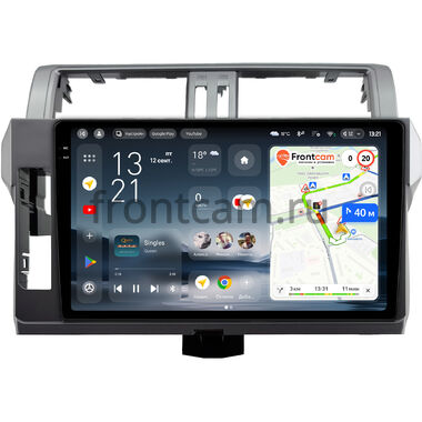 Toyota Land Cruiser Prado 150 2013-2017 (Тип 3) Teyes CC4 Pro 2K 12/256 10.36 дюймов RM-10-0615 на Android 13 (4G-SIM, DSP, QLed, AI)